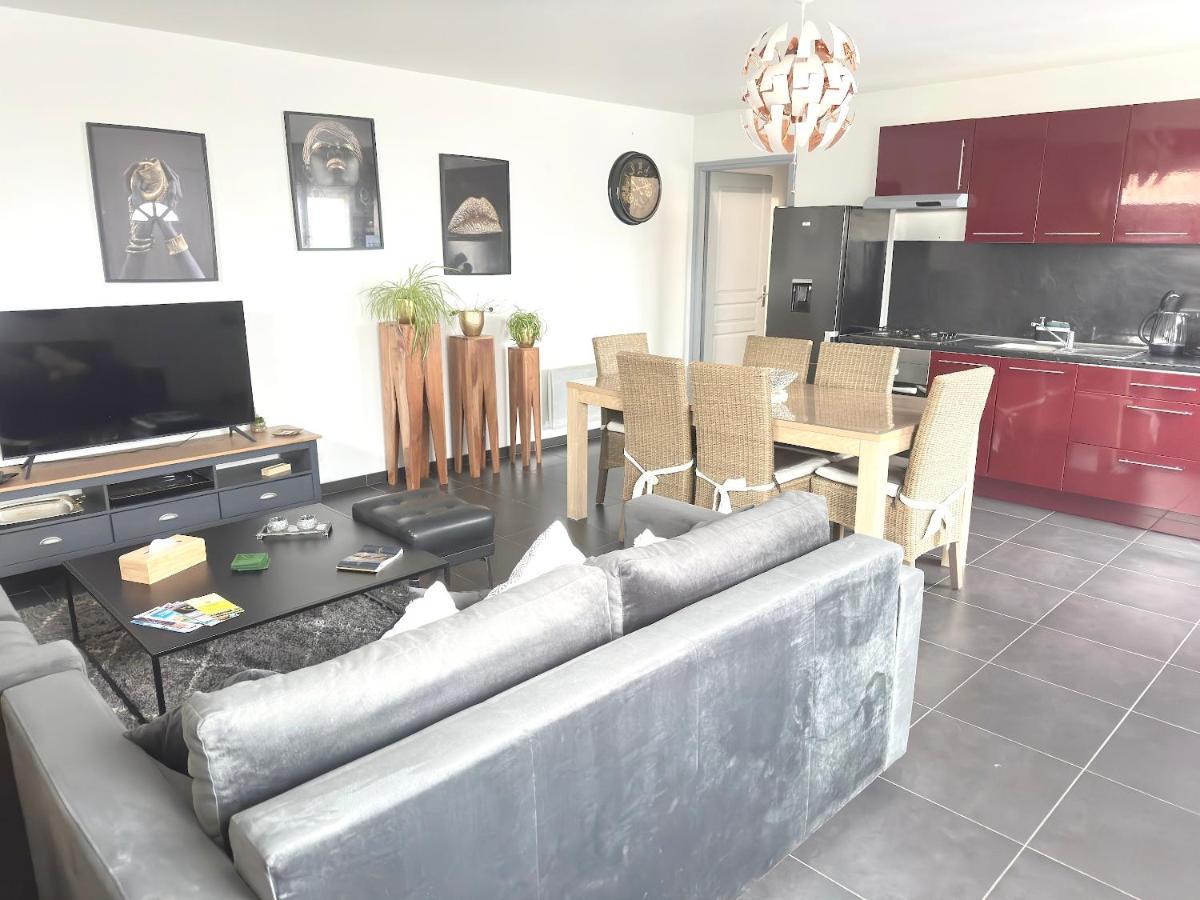 Maison Cosy A Andres + Parking מראה חיצוני תמונה